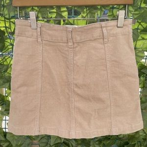 Corduroy Mini skirt